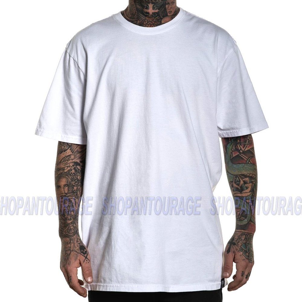 Sullen Solids White SCM4199 Short Sleeve T-shirt